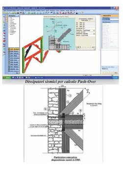 Rinforzi FRP + Dissipatorei